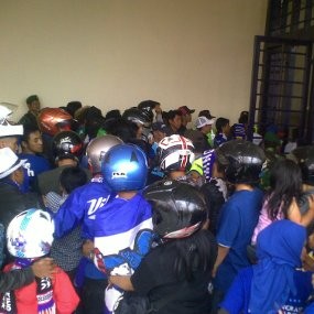 Bobotoh Serbu Stadion Si Jalak Harupat