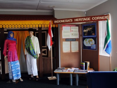 Pojok Warisan Budaya Indonesia di Cape Town