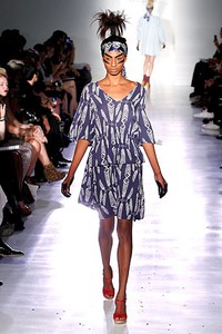 Ivana Helsinki, Spring/Summer 2012. New York Fashion Week Spring/Summer 2012. (Photo by Joe Kohen/Getty Images]