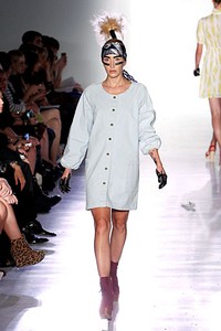 Ivana Helsinki, Spring/Summer 2012. New York Fashion Week Spring/Summer 2012. (Photo by Joe Kohen/Getty Images]