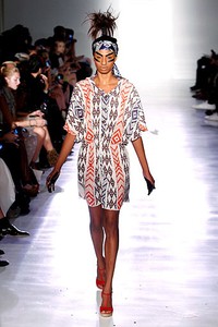 Ivana Helsinki, Spring/Summer 2012. New York Fashion Week Spring/Summer 2012. (Photo by Joe Kohen/Getty Images]