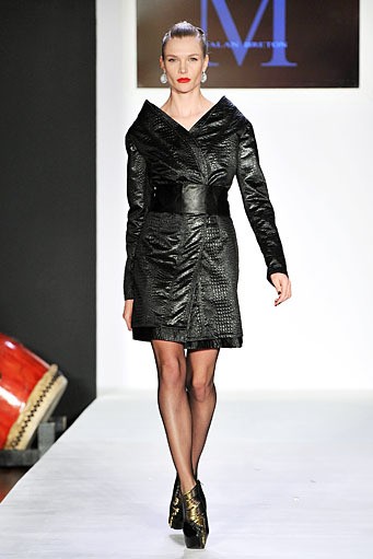 Malan Breton, Fall/Winter 2011. New York Fashion Week 2011. [Photo by Slaven Vlasic/Getty Images]