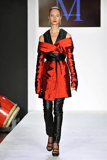 Malan Breton, Fall/Winter 2011. New York Fashion Week 2011. [Photo by Slaven Vlasic/Getty Images]