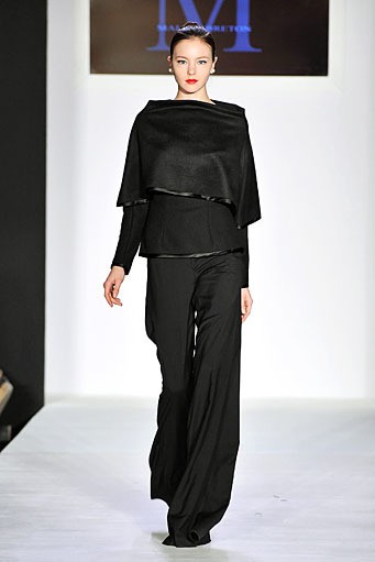 Malan Breton, Fall/Winter 2011. New York Fashion Week 2011. [Photo by Slaven Vlasic/Getty Images]