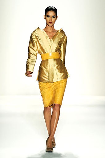 Malan Breton, Spring/Summer 2012. New York Fashion Week Spring/Summer 2012. [Photo by Frazer Harrison/Getty Images for Mercedes-Benz Fashion Week]