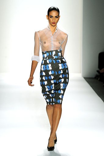 Malan Breton, Spring/Summer 2012. New York Fashion Week Spring/Summer 2012. [Photo by Frazer Harrison/Getty Images for Mercedes-Benz Fashion Week]