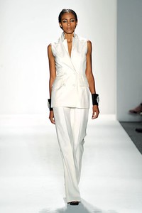 Zang Toi, Spring/Summer 2012. New York Fashion Week Spring/Summer 2012. [Photo by Mike Coppola/Getty Images for Mercedes-Benz Fashion Week]