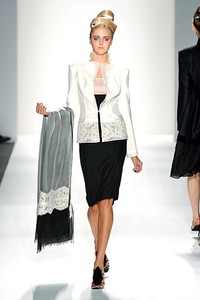 Zang Toi, Spring/Summer 2012. New York Fashion Week Spring/Summer 2012. [Photo by Mike Coppola/Getty Images for Mercedes-Benz Fashion Week]