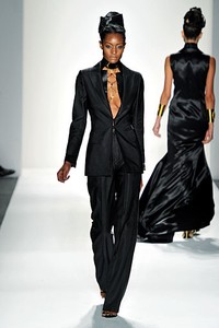 Zang Toi, Spring/Summer 2012. New York Fashion Week Spring/Summer 2012. [Photo by Mike Coppola/Getty Images for Mercedes-Benz Fashion Week]