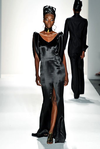 Zang Toi, Spring/Summer 2012. New York Fashion Week Spring/Summer 2012. [Photo by Mike Coppola/Getty Images for Mercedes-Benz Fashion Week]