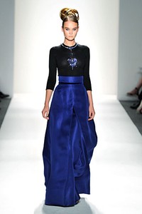 Zang Toi, Spring/Summer 2012. New York Fashion Week Spring/Summer 2012. [Photo by Mike Coppola/Getty Images for Mercedes-Benz Fashion Week]