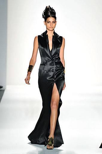 Zang Toi, Spring/Summer 2012. New York Fashion Week Spring/Summer 2012. [Photo by Mike Coppola/Getty Images for Mercedes-Benz Fashion Week]