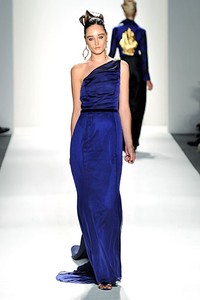 Zang Toi, Spring/Summer 2012. New York Fashion Week Spring/Summer 2012. [Photo by Mike Coppola/Getty Images for Mercedes-Benz Fashion Week]