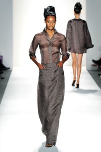 Zang Toi, Spring/Summer 2012. New York Fashion Week Spring/Summer 2012. [Photo by Mike Coppola/Getty Images for Mercedes-Benz Fashion Week]