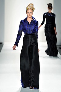 Zang Toi, Spring/Summer 2012. New York Fashion Week Spring/Summer 2012. [Photo by Mike Coppola/Getty Images for Mercedes-Benz Fashion Week]