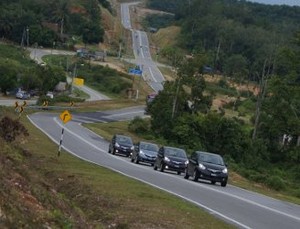 Test Drive New Sirion di Malaysia, Awas Sapi!