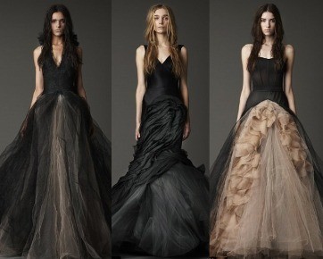 Vera Wang Rilis Gaun Pengantin Warna Hitam