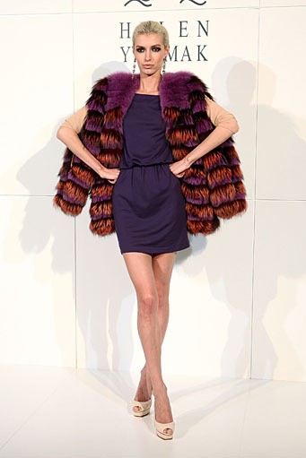 Helen Yarmak, Spring/Summer 2012. New York Fashion Week Spring/Summer 2012. [Photo by Dario Cantatore/Getty Images for Mercedes-Benz Fashion Week]