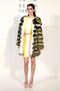 Helen Yarmak, Spring/Summer 2012. New York Fashion Week Spring/Summer 2012. [Photo by Dario Cantatore/Getty Images for Mercedes-Benz Fashion Week]