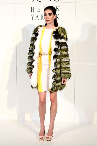 Helen Yarmak, Spring/Summer 2012. New York Fashion Week Spring/Summer 2012. [Photo by Dario Cantatore/Getty Images for Mercedes-Benz Fashion Week]