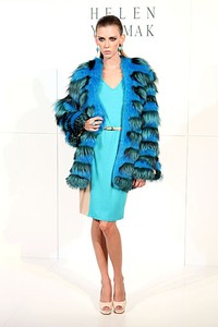 Helen Yarmak, Spring/Summer 2012. New York Fashion Week Spring/Summer 2012. [Photo by Dario Cantatore/Getty Images for Mercedes-Benz Fashion Week]