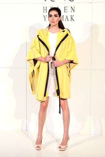 Helen Yarmak, Spring/Summer 2012. New York Fashion Week Spring/Summer 2012. [Photo by Dario Cantatore/Getty Images for Mercedes-Benz Fashion Week]