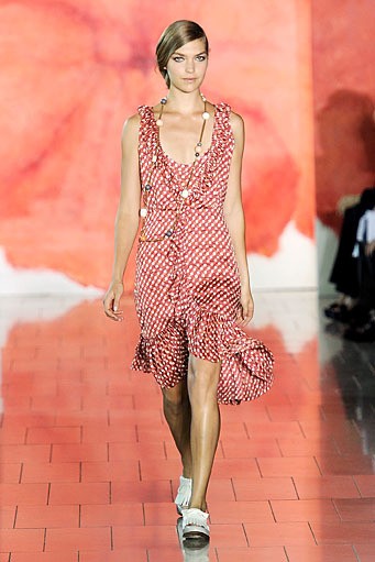 Tory Burch, Spring/Summer 2012. New York Fashion Week Spring/Summer 2012. [Photo by Fernanda Calfat/Getty Images for Mercedes-Benz Fashion Week]