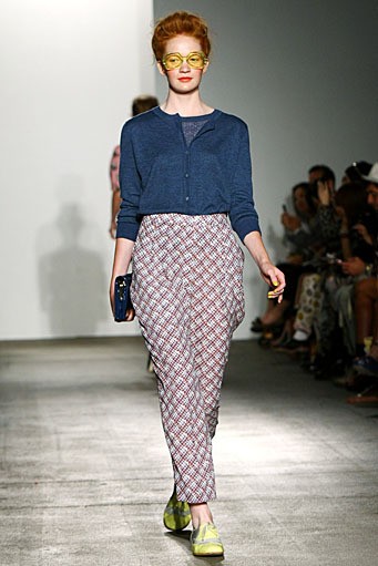 Karen Walker, Spring/Summer 2012. New York Fashion Week Spring/Summer 2012. [Photo by Neilson Barnard/Getty Images]