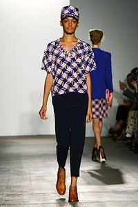 Karen Walker, Spring/Summer 2012. New York Fashion Week Spring/Summer 2012. [Photo by Neilson Barnard/Getty Images]