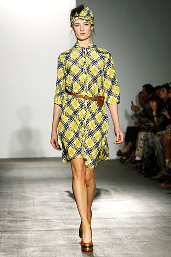Karen Walker, Spring/Summer 2012. New York Fashion Week Spring/Summer 2012. [Photo by Neilson Barnard/Getty Images]