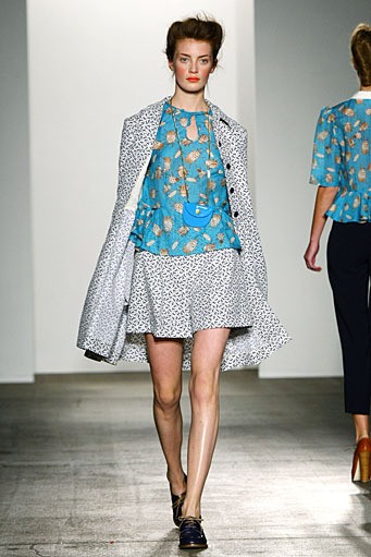 Karen Walker, Spring/Summer 2012. New York Fashion Week Spring/Summer 2012. [Photo by Neilson Barnard/Getty Images]