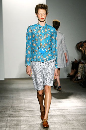 Karen Walker, Spring/Summer 2012. New York Fashion Week Spring/Summer 2012. [Photo by Neilson Barnard/Getty Images]