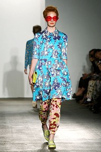 Karen Walker, Spring/Summer 2012. New York Fashion Week Spring/Summer 2012. [Photo by Neilson Barnard/Getty Images]