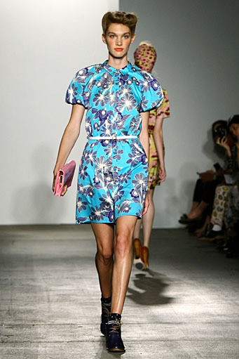 Karen Walker, Spring/Summer 2012. New York Fashion Week Spring/Summer 2012. [Photo by Neilson Barnard/Getty Images]