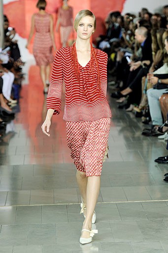 Tory Burch, Spring/Summer 2012. New York Fashion Week Spring/Summer 2012. [Photo by Fernanda Calfat/Getty Images for Mercedes-Benz Fashion Week]