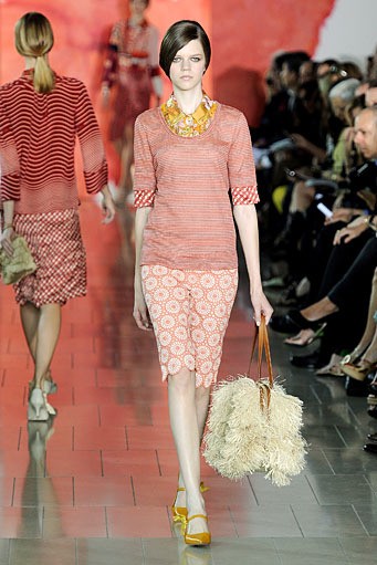 Tory Burch, Spring/Summer 2012. New York Fashion Week Spring/Summer 2012. [Photo by Fernanda Calfat/Getty Images for Mercedes-Benz Fashion Week]