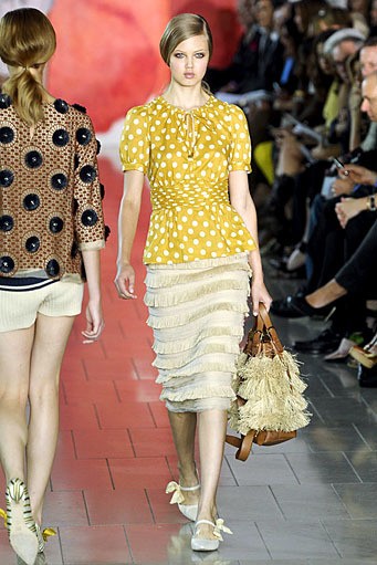 Tory Burch, Spring/Summer 2012. New York Fashion Week Spring/Summer 2012. [Photo by Fernanda Calfat/Getty Images for Mercedes-Benz Fashion Week]