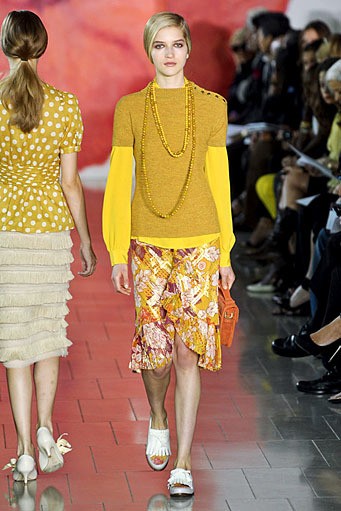 Tory Burch, Spring/Summer 2012. New York Fashion Week Spring/Summer 2012. [Photo by Fernanda Calfat/Getty Images for Mercedes-Benz Fashion Week]