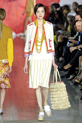 Tory Burch, Spring/Summer 2012. New York Fashion Week Spring/Summer 2012. [Photo by Fernanda Calfat/Getty Images for Mercedes-Benz Fashion Week]