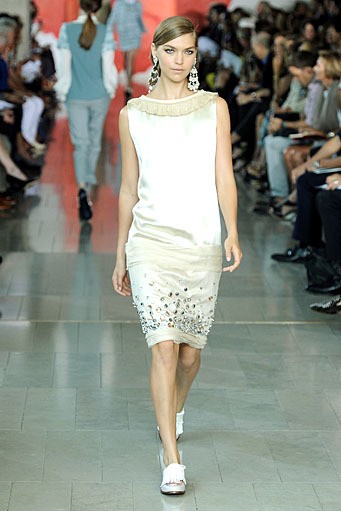 Tory Burch, Spring/Summer 2012. New York Fashion Week Spring/Summer 2012. [Photo by Fernanda Calfat/Getty Images for Mercedes-Benz Fashion Week]