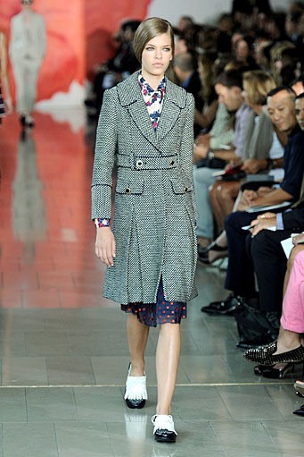 Tory Burch, Spring/Summer 2012. New York Fashion Week Spring/Summer 2012. [Photo by Fernanda Calfat/Getty Images for Mercedes-Benz Fashion Week]