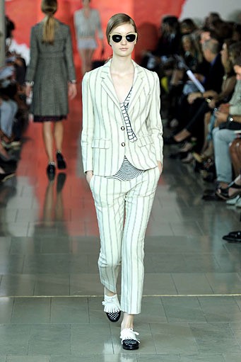 Tory Burch, Spring/Summer 2012. New York Fashion Week Spring/Summer 2012. [Photo by Fernanda Calfat/Getty Images for Mercedes-Benz Fashion Week]