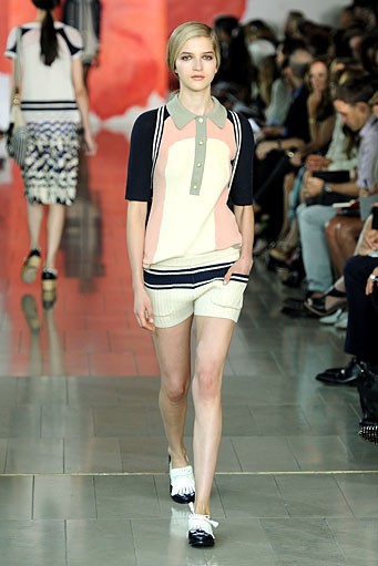 Tory Burch, Spring/Summer 2012. New York Fashion Week Spring/Summer 2012. [Photo by Fernanda Calfat/Getty Images for Mercedes-Benz Fashion Week]