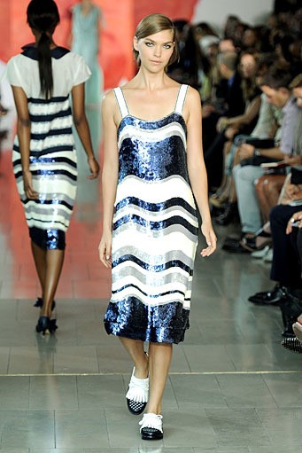 Tory Burch, Spring/Summer 2012. New York Fashion Week Spring/Summer 2012. [Photo by Fernanda Calfat/Getty Images for Mercedes-Benz Fashion Week]