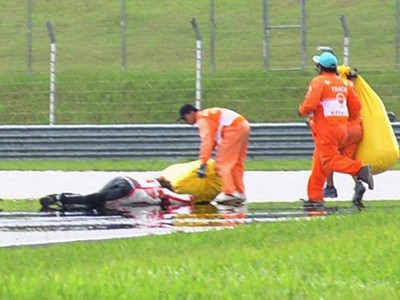 Kecelakaan, Simoncelli Tewas di Sepang