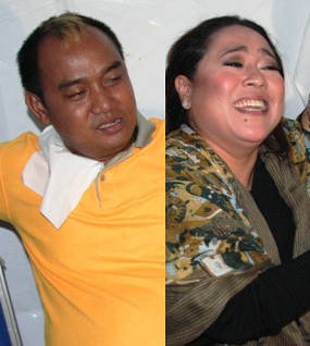 Mesra di Panggung, Aziz Gagap Anggap Nunung Kakak