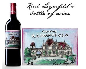 Karl Lagerfeld Desain Label untuk Botol Wine