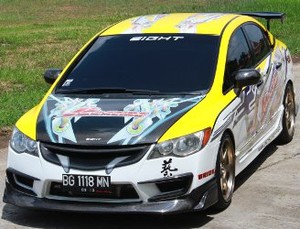 Honda Civic Terinspirasi Film Fast & Furious