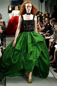 Oscar De La Renta, Spring/Summer 2012. New York Fashion Week Spring/Summer 2012. [Photo by Peter Michael Dills/Getty Images]