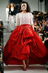 Oscar De La Renta, Spring/Summer 2012. New York Fashion Week Spring/Summer 2012. [Photo by Peter Michael Dills/Getty Images]